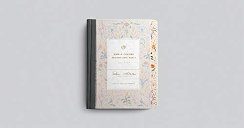 ESV Single Column Journaling Bible, Artist Series (Cloth over Board, Lulie Wallace, In Bloom)