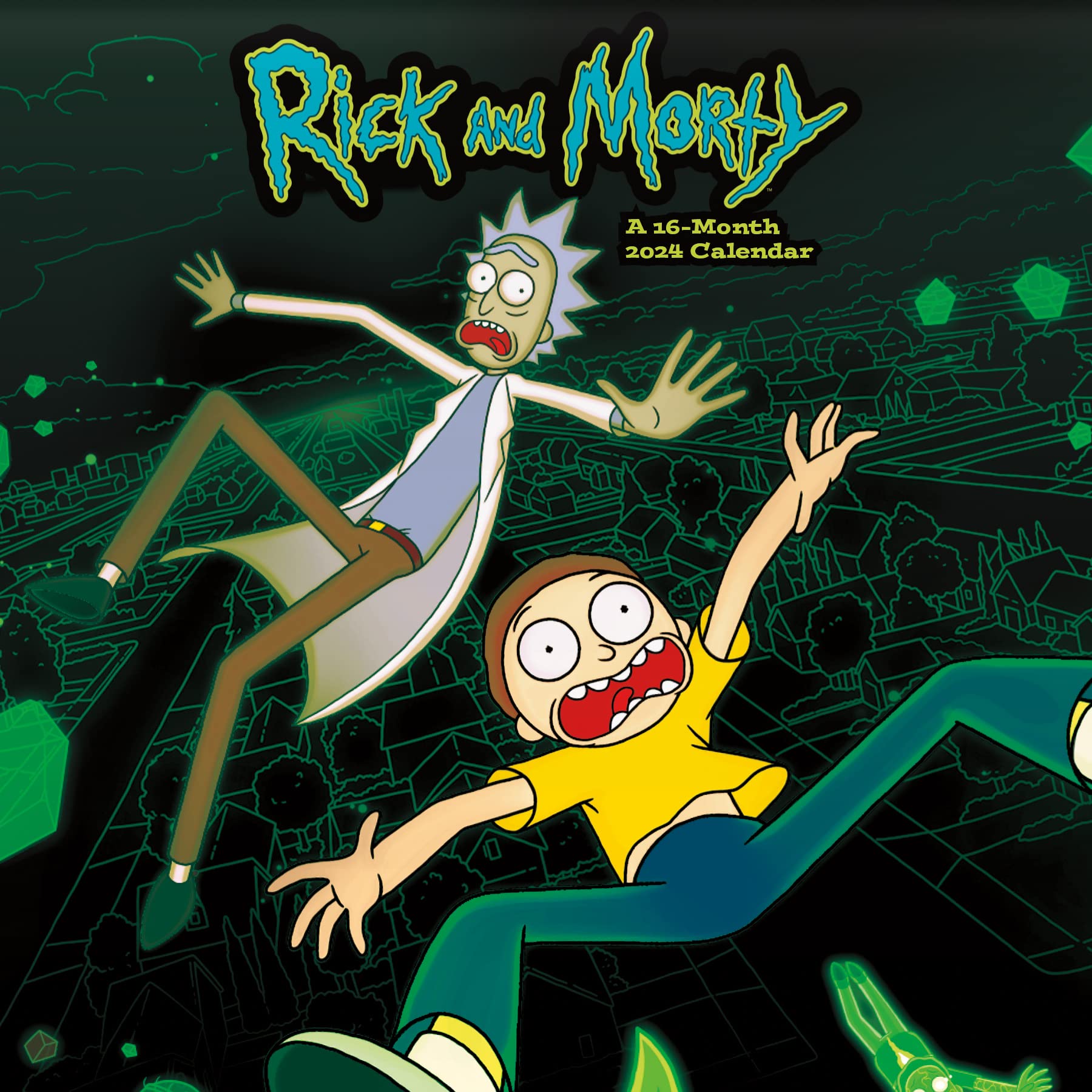 2024 Cartoon Network Rick and Morty Wall Calendar — 🛍️ The Retail Market