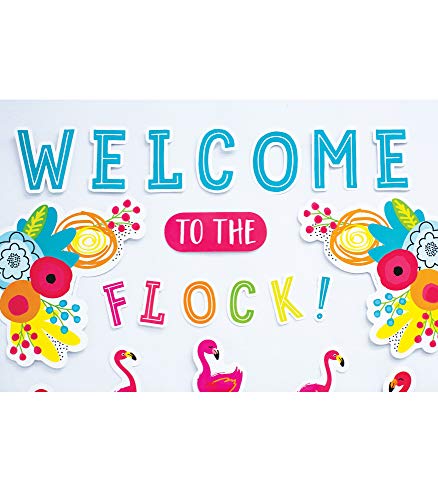 Schoolgirl Style - Simply Stylish Tropical | Welcome to the Flock Bulletin Board Set, 54 Pieces