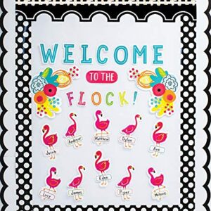 Schoolgirl Style - Simply Stylish Tropical | Welcome to the Flock Bulletin Board Set, 54 Pieces