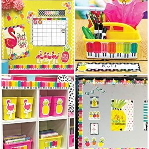 Schoolgirl Style - Simply Stylish Tropical | Tropical Pops Straight Borders, Classroom Décor, 12 Strips