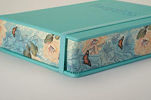 Tyndale NLT Inspire Bible (Hardcover, Aquamarine): Journaling Bible with Over 400 Illustrations to Color, Coloring Bible with Creative Journal Space - Religious Gift that Inspires Connection with God