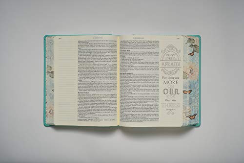 Tyndale NLT Inspire Bible (Hardcover, Aquamarine): Journaling Bible with Over 400 Illustrations to Color, Coloring Bible with Creative Journal Space - Religious Gift that Inspires Connection with God