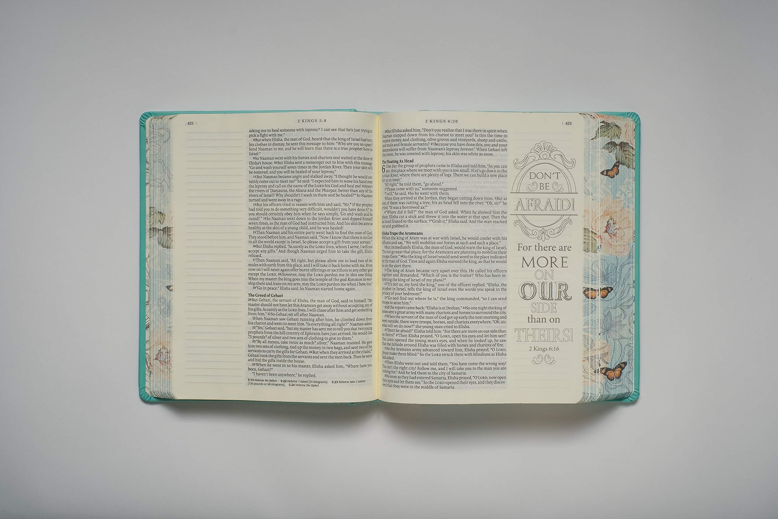 Tyndale NLT Inspire Bible (Hardcover, Aquamarine): Journaling Bible with Over 400 Illustrations to Color, Coloring Bible with Creative Journal Space - Religious Gift that Inspires Connection with God