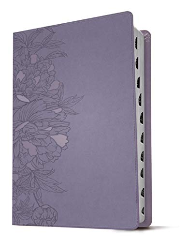 KJV Personal Size Giant Print Holy Bible (Red Letter, LeatherLike, Peony Lavender, Indexed): Includes Free Access to the Filament Bible App Delivering ... Notes, Devotionals, Worship Music, and Video