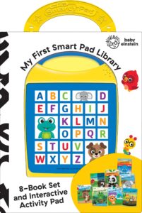 baby einstein - my first smart pad library electronic activity pad and 8-book library - pi kids