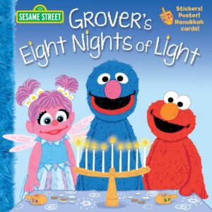 grover's eight nights of light (sesame street) (pictureback)