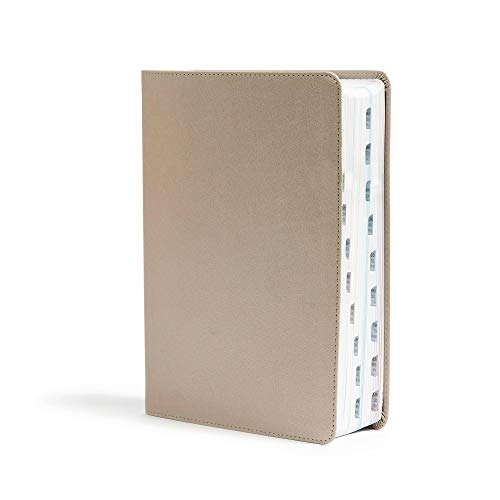 CSB She Reads Truth Bible, Champagne Gold LeatherTouch, Indexed, Black Letter, Full-Color Design, Wide Margins, Journaling Space, Devotionals, Reading Plan, Single-Column, Easy-to-Read Serif Type