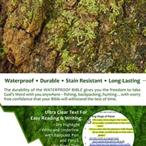 Waterproof Bible - ESV - Camouflage