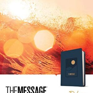 The Message Deluxe Gift Bible, Large Print (Leather-Look, Midnight Journey): The Bible in Contemporary Language