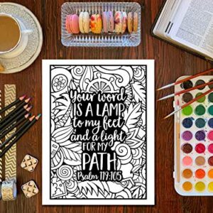 Bible Verse Coloring Book for Girls