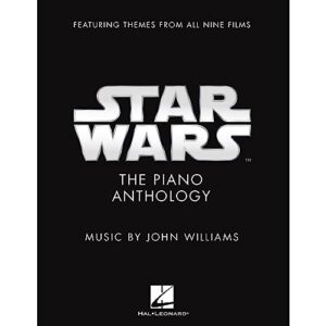 Star Wars: The Piano Anthology - Music by John Williams Featuring Themes from All Nine Films Deluxe Hardcover Edition with a foreword by Mike Matessino