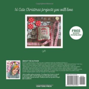 Sweet Christmas Cross Stitch: Delightful Small Patterns for Ornaments | Includes Three Alphabets for Customized Crafting