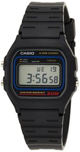 casio men's w59-1v classic black digital watch