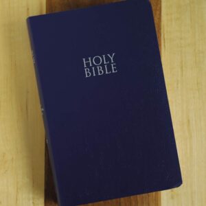 NIV, Gift and Award Bible, Leather-Look, Blue, Red Letter, Comfort Print