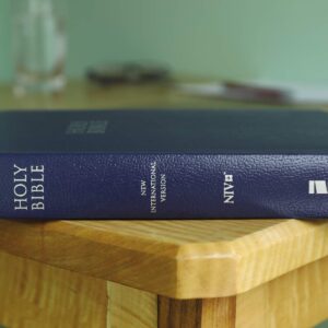 NIV, Gift and Award Bible, Leather-Look, Blue, Red Letter, Comfort Print