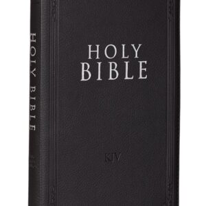 KJV Holy Bible, Gift Edition Faux Leather, King James Version, Black