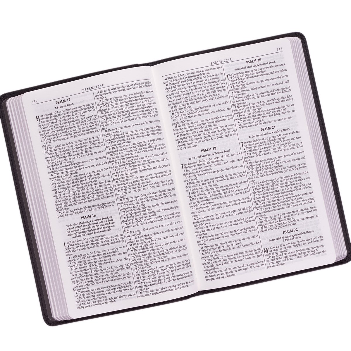 KJV Holy Bible, Gift Edition Faux Leather, King James Version, Black