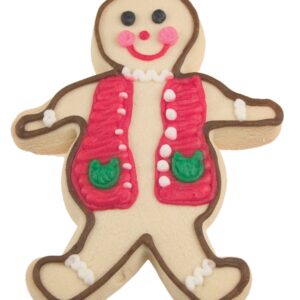 Fox Run Gingerbread Boy Cookie Cutter, 5-Inch, Stainless Steel