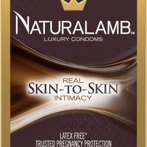 Trojan Natural Lamb Lubricated Condoms (3 Condoms)