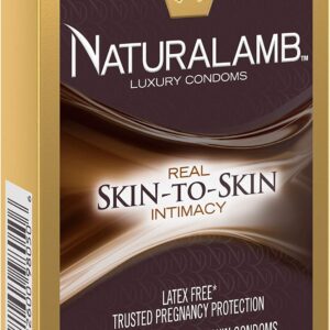 Trojan Natural Lamb Lubricated Condoms (3 Condoms)