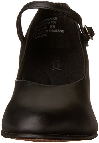 Capezio Women's Jr. Footlight Character Shoe,Black,6.5 M US