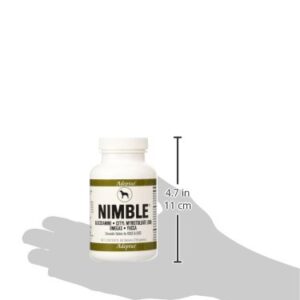 Adeptus Nutrition 60 Tablets Nimble Pet, 3.5 x 3.5 x 4.75