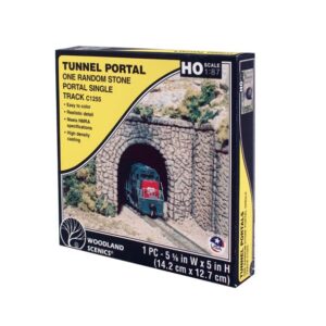 Woodland Scenics Random Stone HO Tunnel Portal