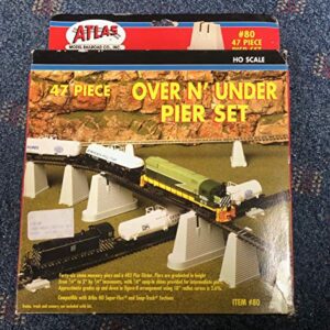 Pier Set (47Pc Set) HO Scale Atlas Trains