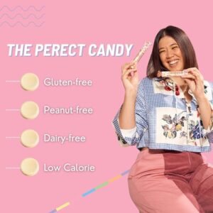 Smarties Double Lollies | Gluten Free, Peanut ,Fat Free Assorted Fruity Flavors, Low Calorie Perfect for Birthdays Parties Made by US Candy Company Since 1949 - 56 oz 200 Count Lollipops