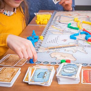 Ticket to Ride Europe Board Game - Embark on a Railway Adventure Across the Continent! Fun Family Strategy Game for Kids & Adults, Ages 8+, 2-5 Players, 30-60 Min Playtime, Made by Days of Wonder