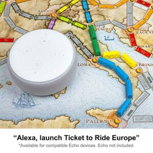 Ticket to Ride Europe Board Game - Embark on a Railway Adventure Across the Continent! Fun Family Strategy Game for Kids & Adults, Ages 8+, 2-5 Players, 30-60 Min Playtime, Made by Days of Wonder