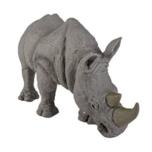 Safari Ltd. White Rhino Toy Figurine - Realistic, Hand-Painted 5.75" Model Figure - Safe, Educational Toy for Boys, Girls & Kids Ages 3+