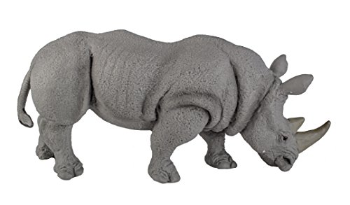 Safari Ltd. White Rhino Toy Figurine - Realistic, Hand-Painted 5.75" Model Figure - Safe, Educational Toy for Boys, Girls & Kids Ages 3+