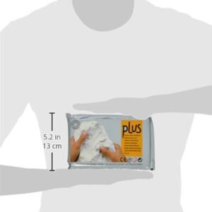 ACTIVA Plus Natural Self-Hardening Clay White 2.2 pounds