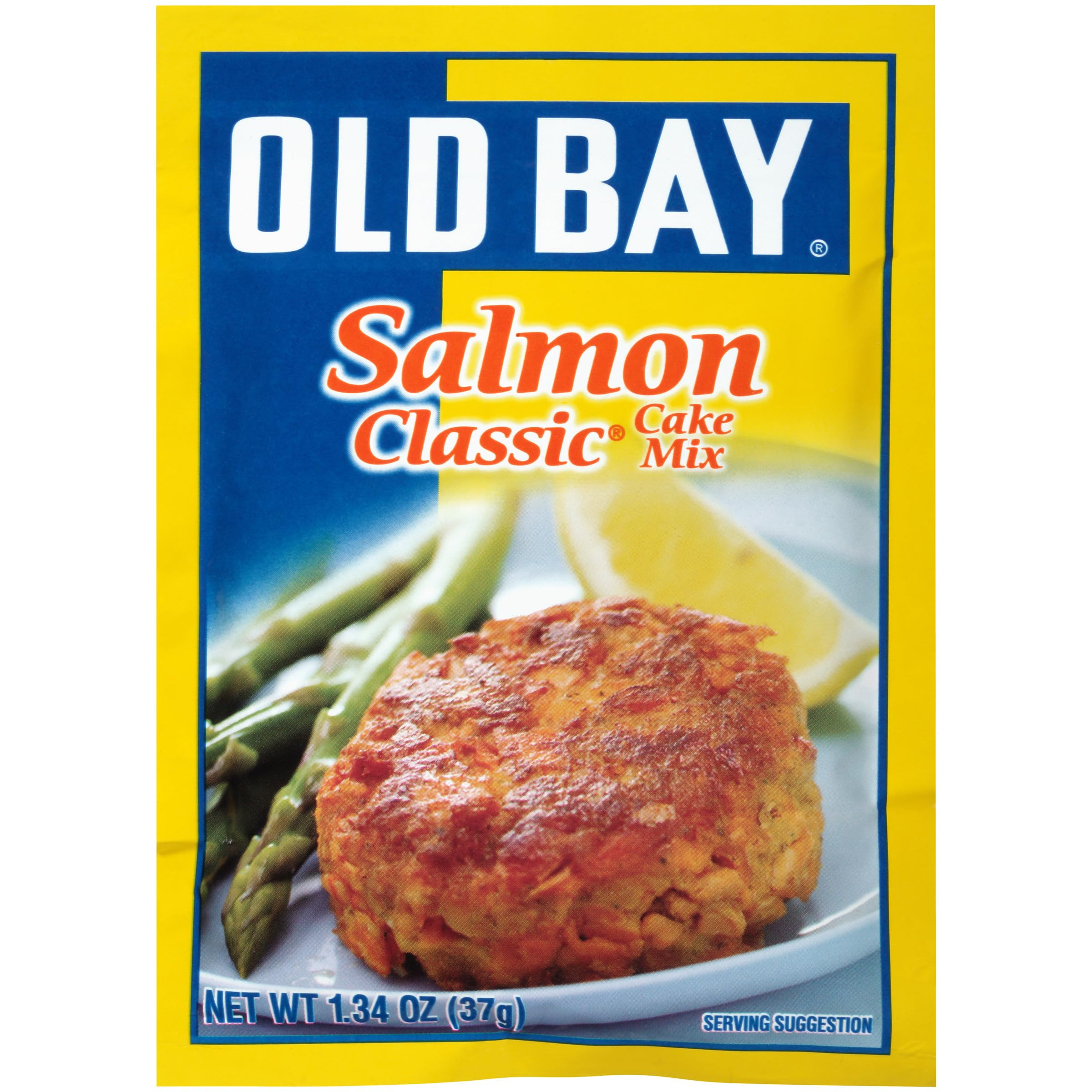 OLD BAY Salmon Classic Cake Mix, 1.34 oz (Pack of 12)