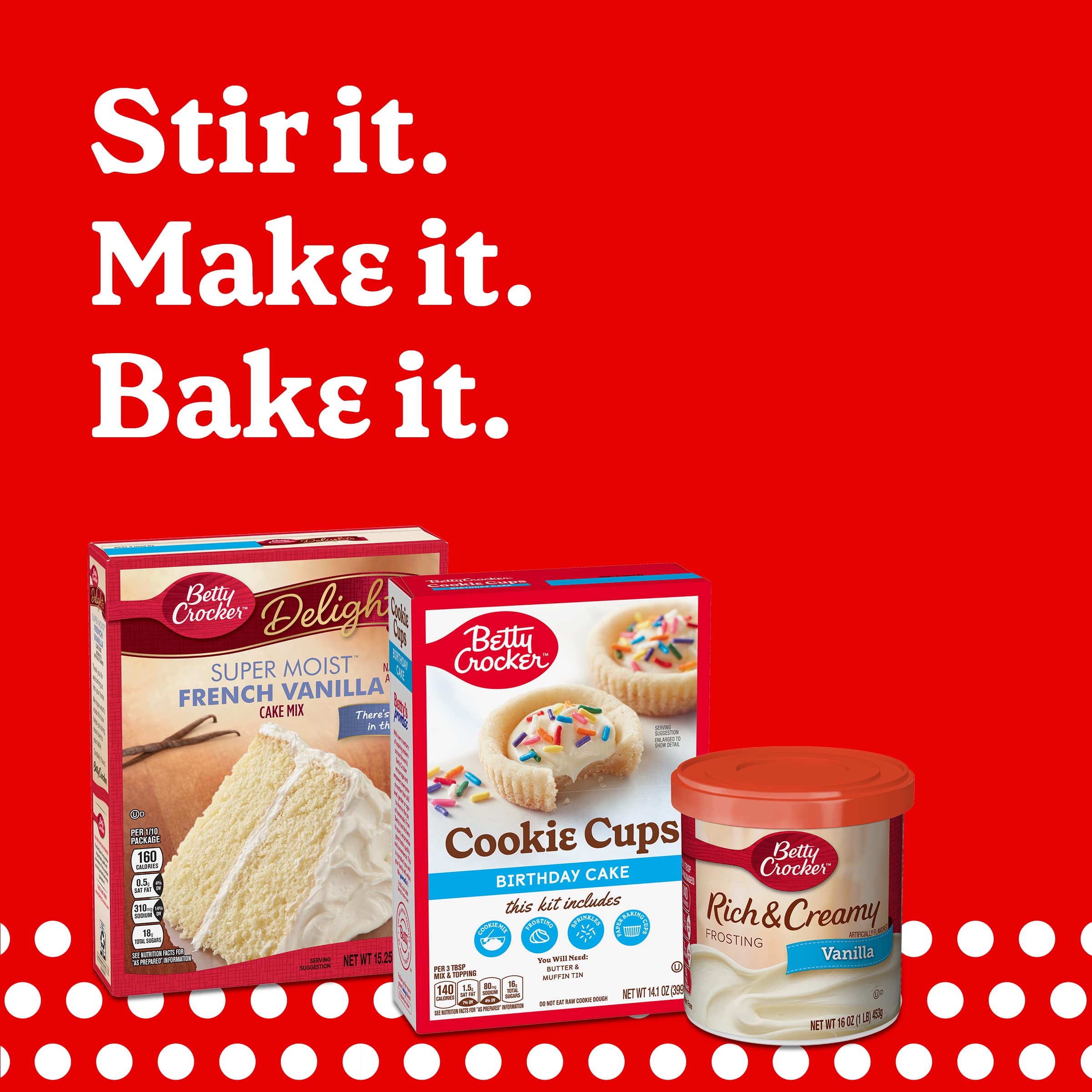 Betty Crocker Ready to Bake Angel Food Cake Mix, 16 oz. (Pack of 12)