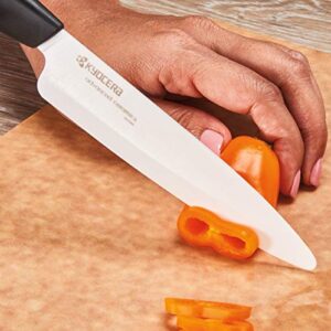 Kyocera Revolution Ceramic kitchen Knife, 5 Inches, White