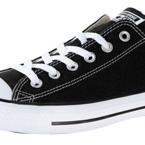 Converse Unisex Chuck Taylor All Star Low Top Black Sneakers - 9 Men 11 Women