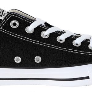 Converse Unisex Chuck Taylor All Star Low Top Black Sneakers - 9 Men 11 Women