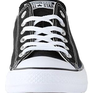 Converse Unisex Chuck Taylor All Star Low Top Black Sneakers - 9 Men 11 Women