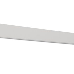 Rubbermaid Single Track System Bracket, 12", White, Upright Bracket for Shelving System and Organization