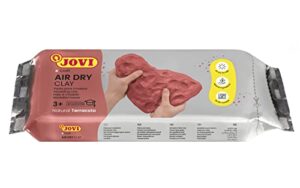 jovi air dry modeling clay, 2.2 lb. terracotta, non-staining, perfect for arts and crafts projects