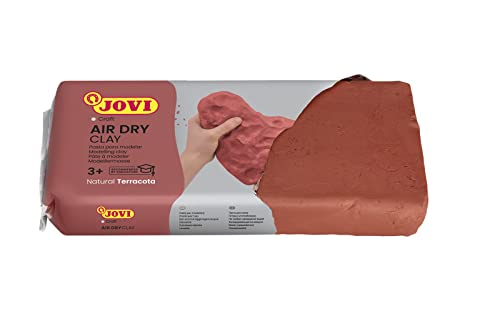 Jovi Air Dry Modeling Clay, 2.2 lb. Terracotta, non-staining, perfect for Arts and Crafts Projects