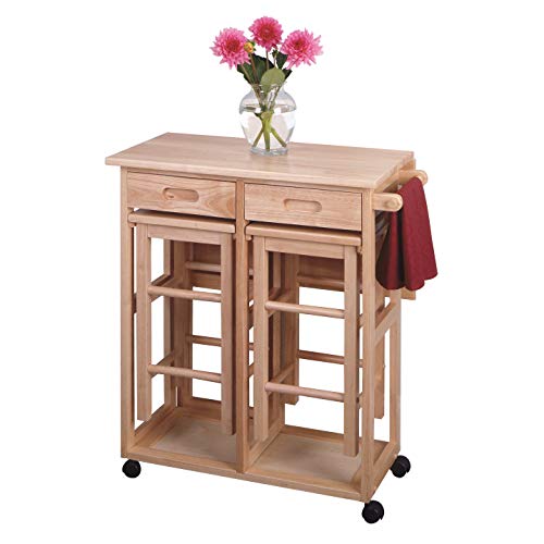 Winsome Wood Suzanne Kitchen, Square, Natural, Beech