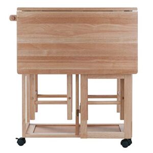 Winsome Wood Suzanne Kitchen, Square, Natural, Beech