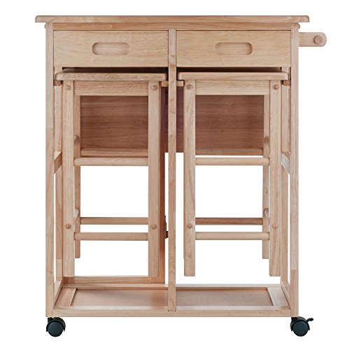 Winsome Wood Suzanne Kitchen, Square, Natural, Beech