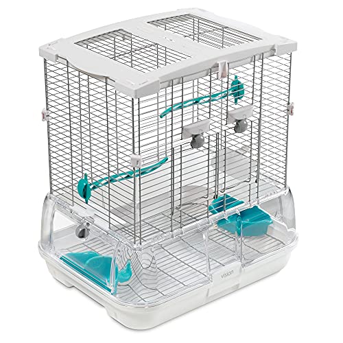 Hari Vision S01 Wire Bird Cage, Bird Home for Budgies, Finches and Canaries, Small