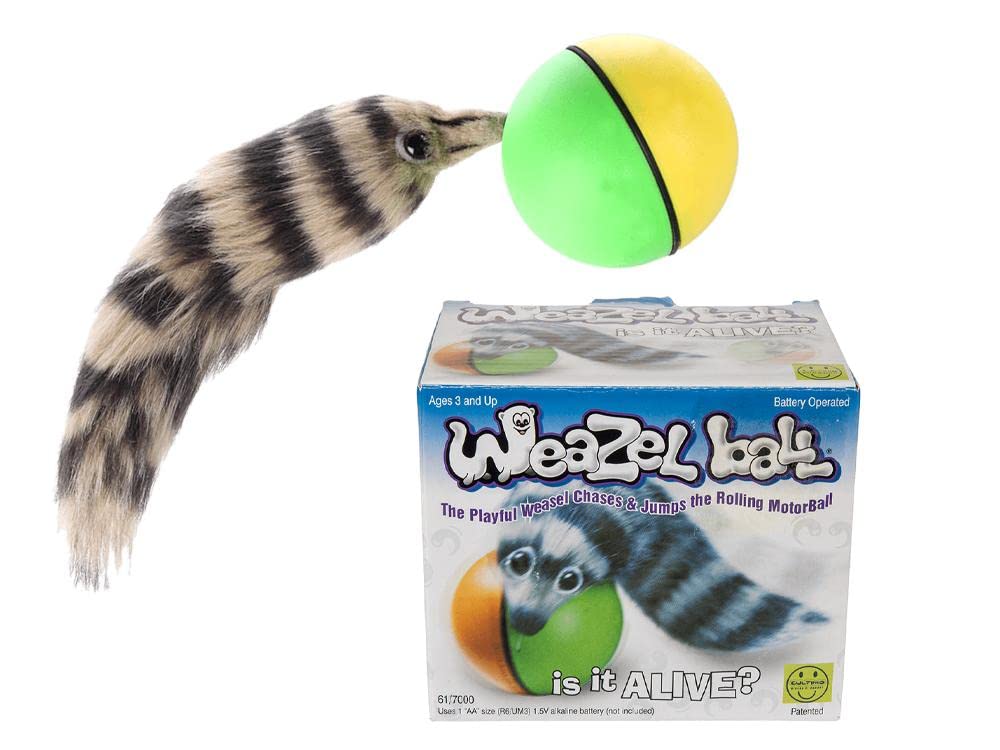 D.Y. TOY Weazel Ball - The Weasel Rolls with Ball