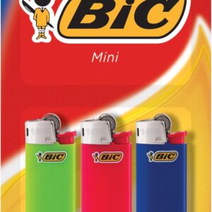 BIC Mini Lighter, 3 pk